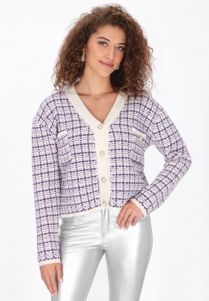 Cardigan - offwhite lilac