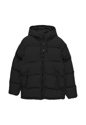 HEAT-SEALED HOODED - PUFFER - Téli dzseki - black