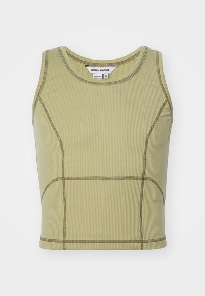Dhruv Kapoor PANELED TANK UNISEX - Tops - green