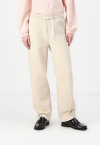 BOSS - EVREN - Tracksuit bottoms - open white Thumbnail Image 1
