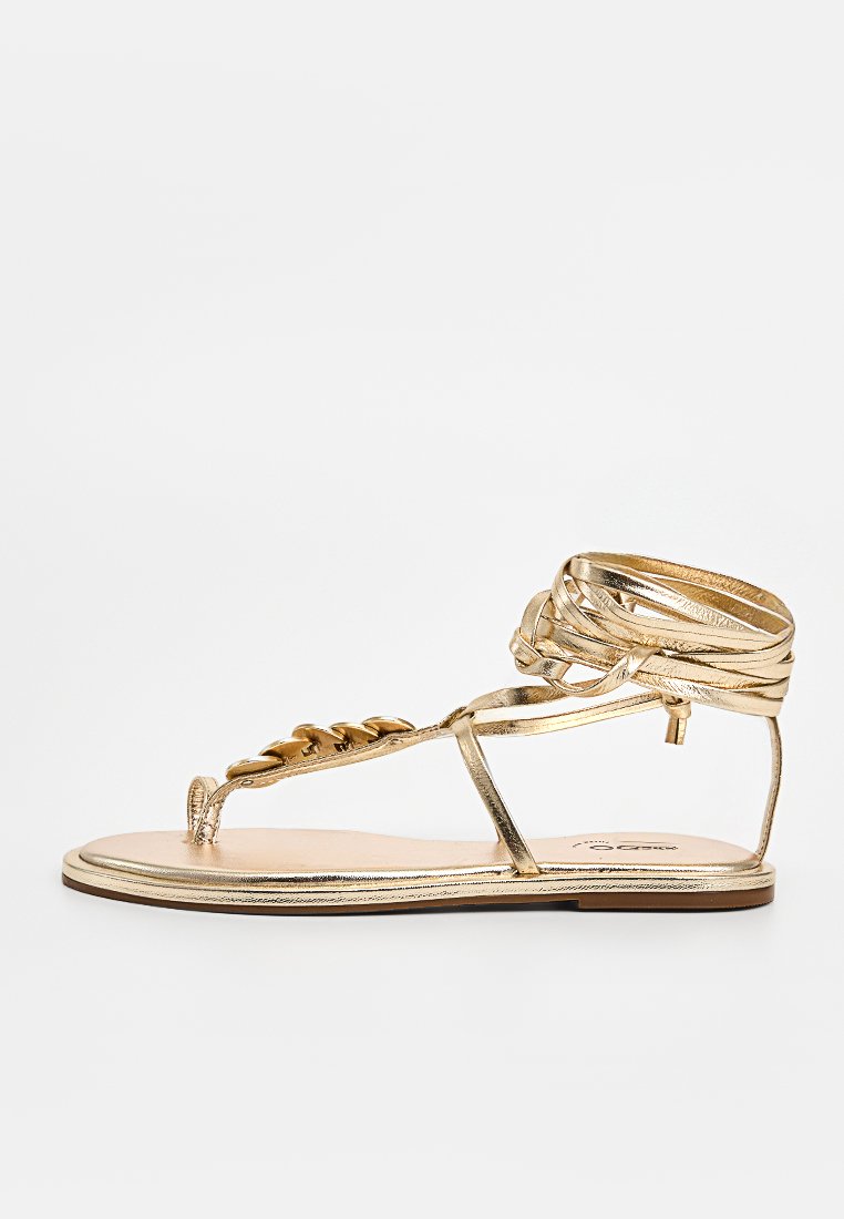 ALDO Teensandalen goudkleurig