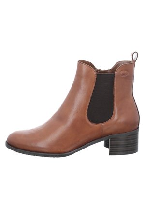 Boots à talons - cognac