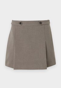 PUNTO  MINI SKIRT - Minigonna - heather taupe
