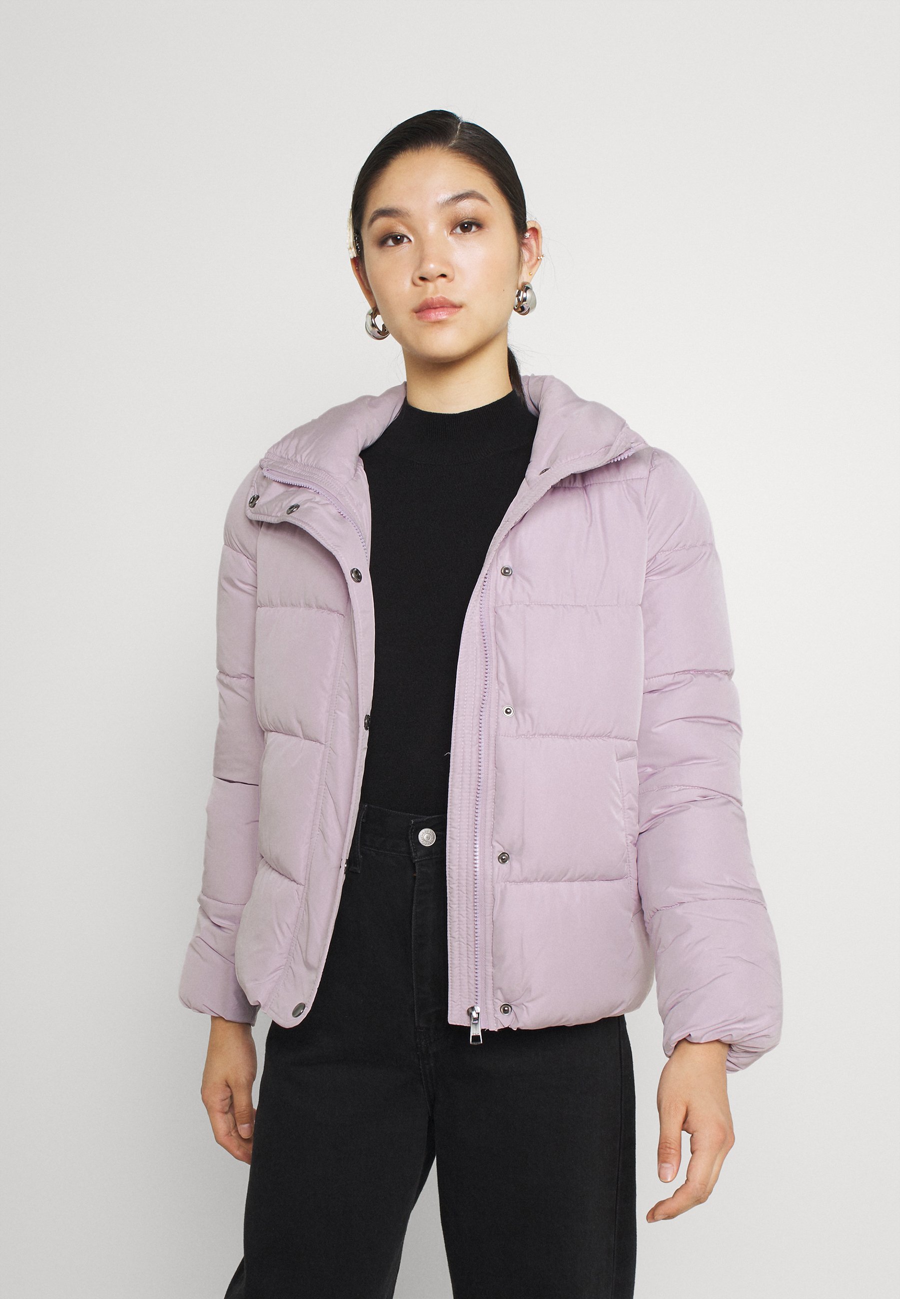 puffer jacket lavender