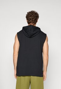Champion HOODED TEE - T-shirts med print - black