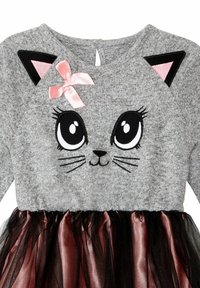 Denokids Abito in maglia - mottled grey