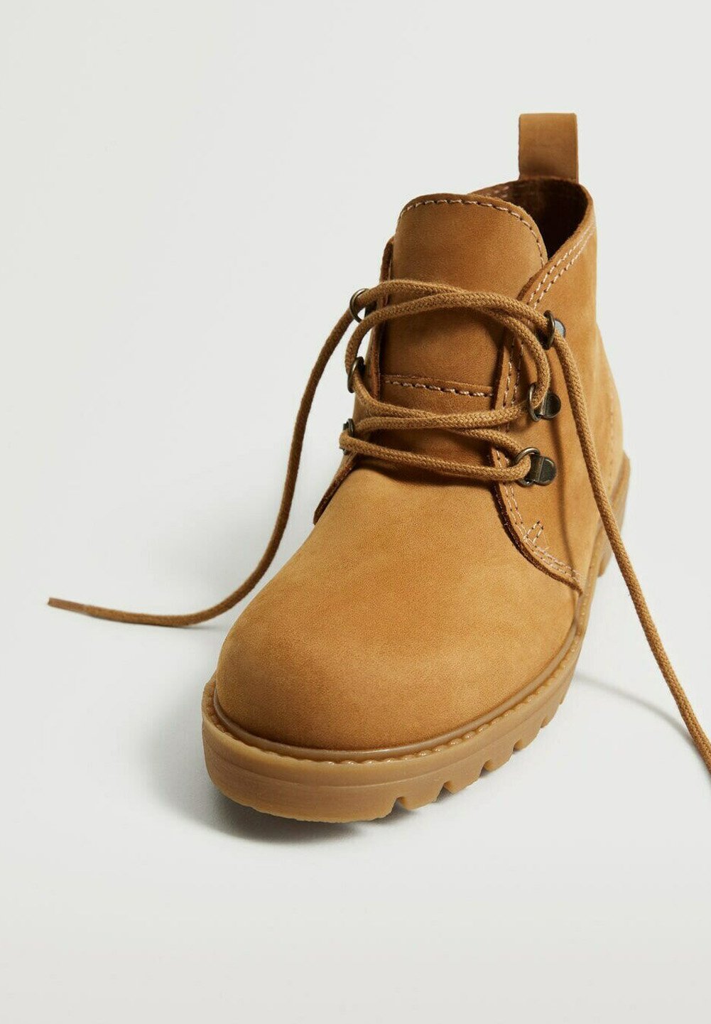 Mango Kids Botines con cordones - ocre - Zalando.es