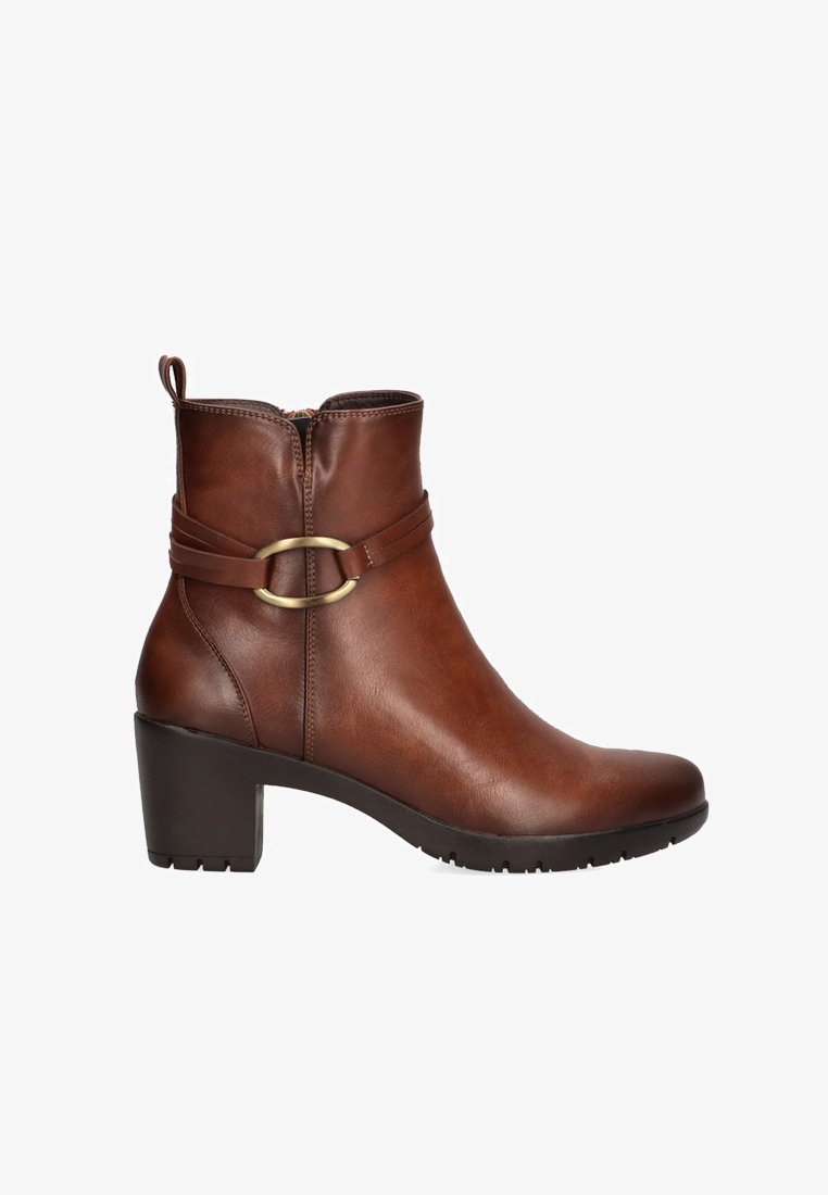 ETIKA ARMONY FONTANA - Botines con plataforma - brown