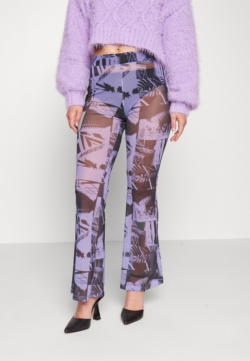 Noisy May Petite NMCARRIE - Κολάν - Παντελόνια - jacaranda