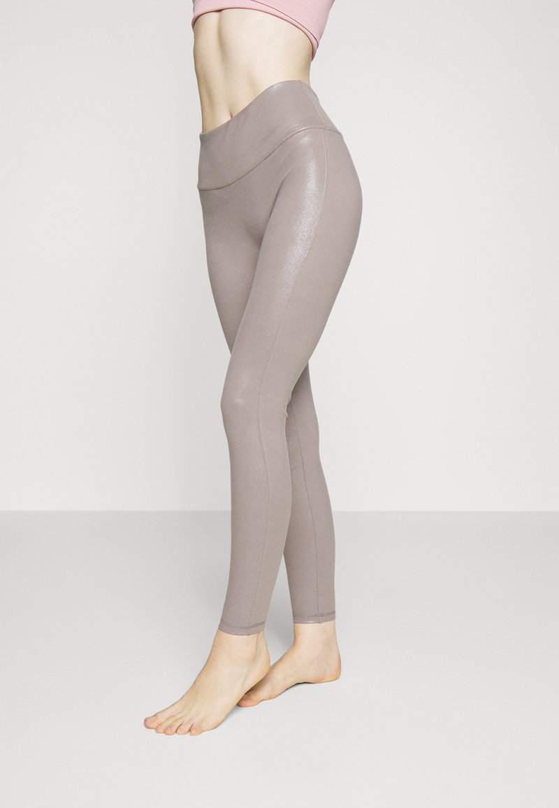 MAGIC Bodyfashion LEATHER LOOK LEGGING - Donji dio pidžame - espresso