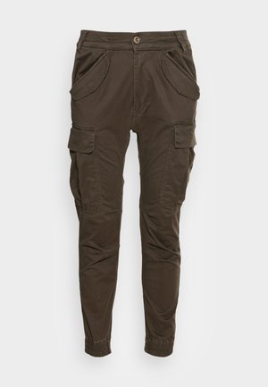 AIRMAN PANT - Kapsáče - black olive