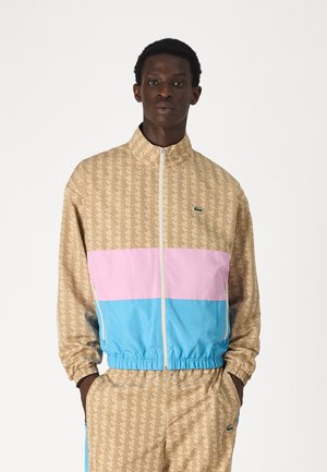 MONOGRAM TRACKSUIT - Let jakke / Sommerjakker - croissant/gelato