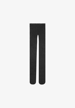 Tights - schwarz netz animalmuster