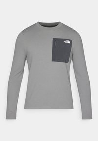 KECHA CREW - Long sleeved top - smoked pearl/asphalt grey