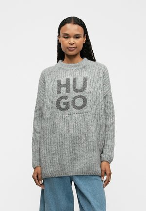 SLOGUIS - Jumper - open grey