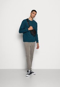 G-STAR TWEETER ZIP - Camisola - heavy midnight blue