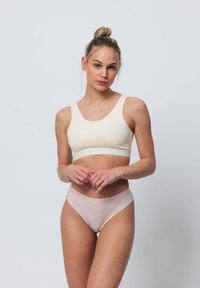 SNOCKS 3 PACK - Slip - mix (hellbeige rose schwarz)