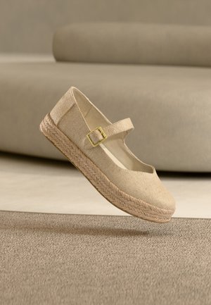 TOMS CAROLINA MARY JANE - Μπαλαρίνες με λουράκι στον αστράγαλο - gold-coloured