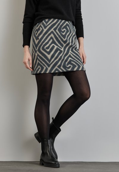 Jupe Femme Celaia Taille 46 - Coupe A-line, Multicolore, En Polyester