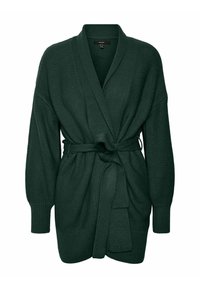 Vero Moda Cardigan - mottled dark green