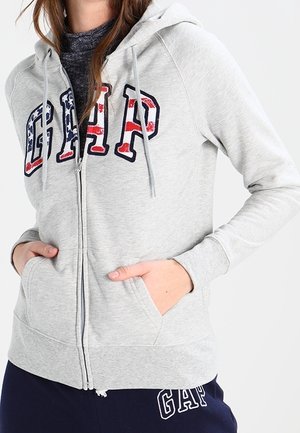 Sweatjakke - mottled grey