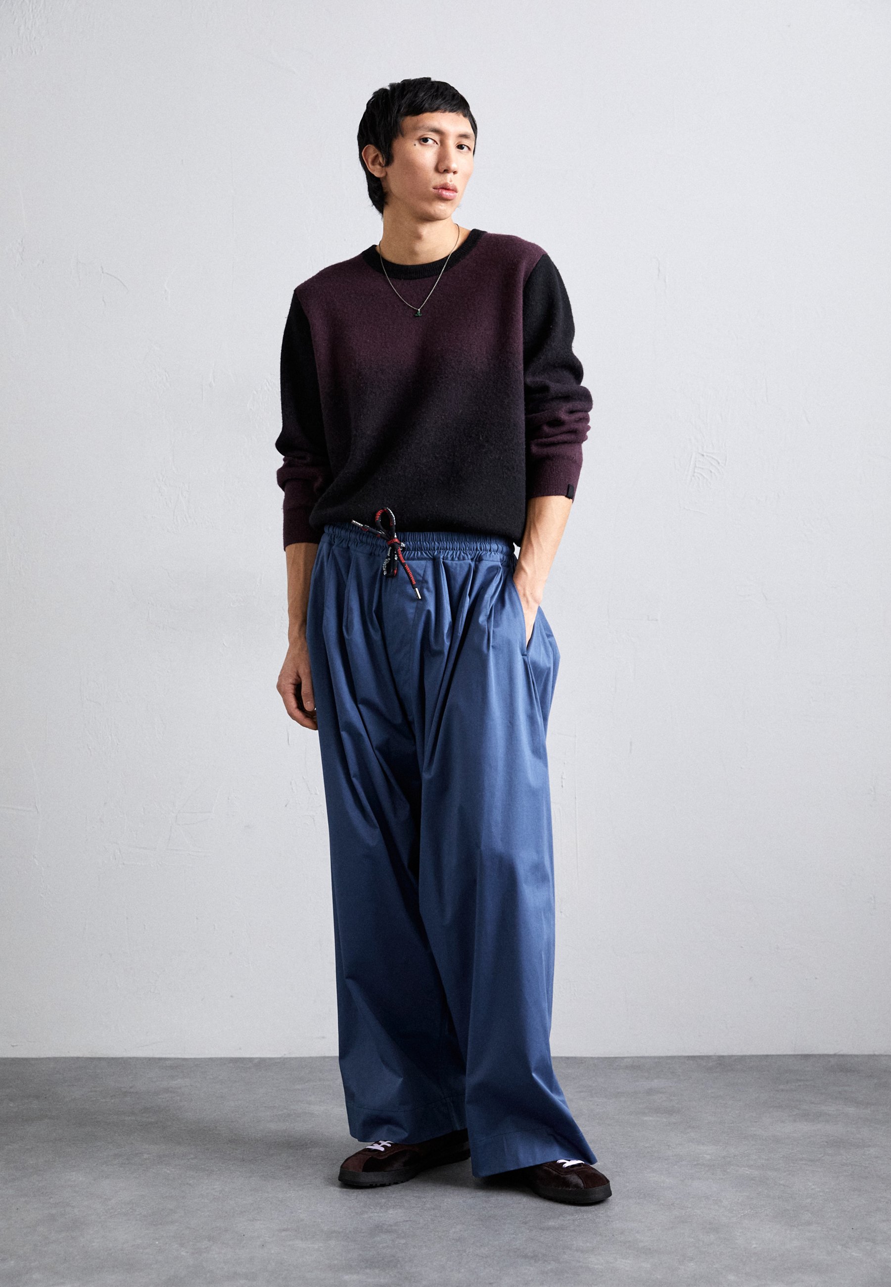 Vivienne Westwood BALLOON - Trousers - navy/dark blue - Zalando