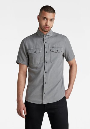 MARINE SERVICE SLIM - Skjorta - charcoal gd