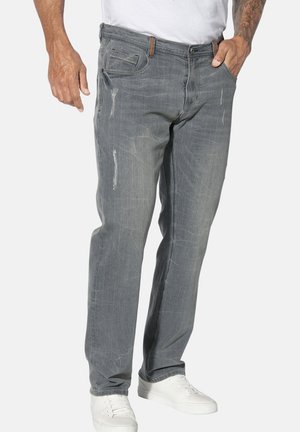 TIEFBUND JURIEN - Jeans Straight Leg - silbergrau