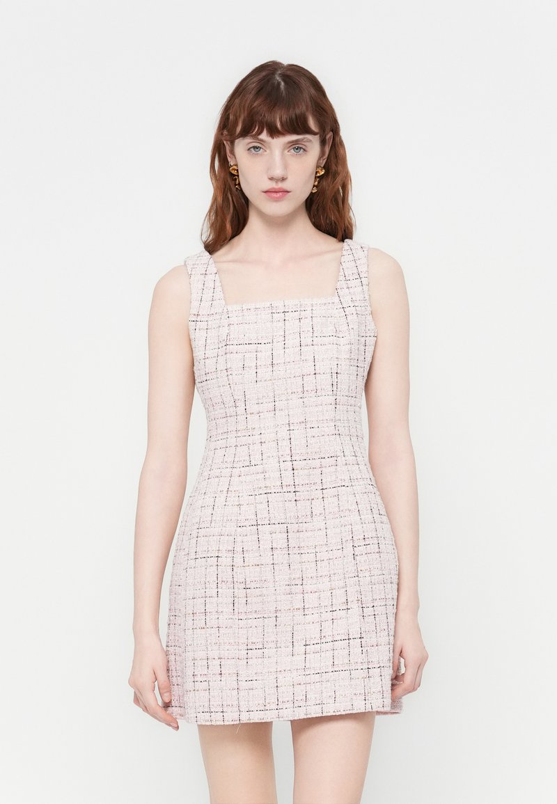 Maje Etui-jurk donkerroze Maje Etui-jurk donkerroze