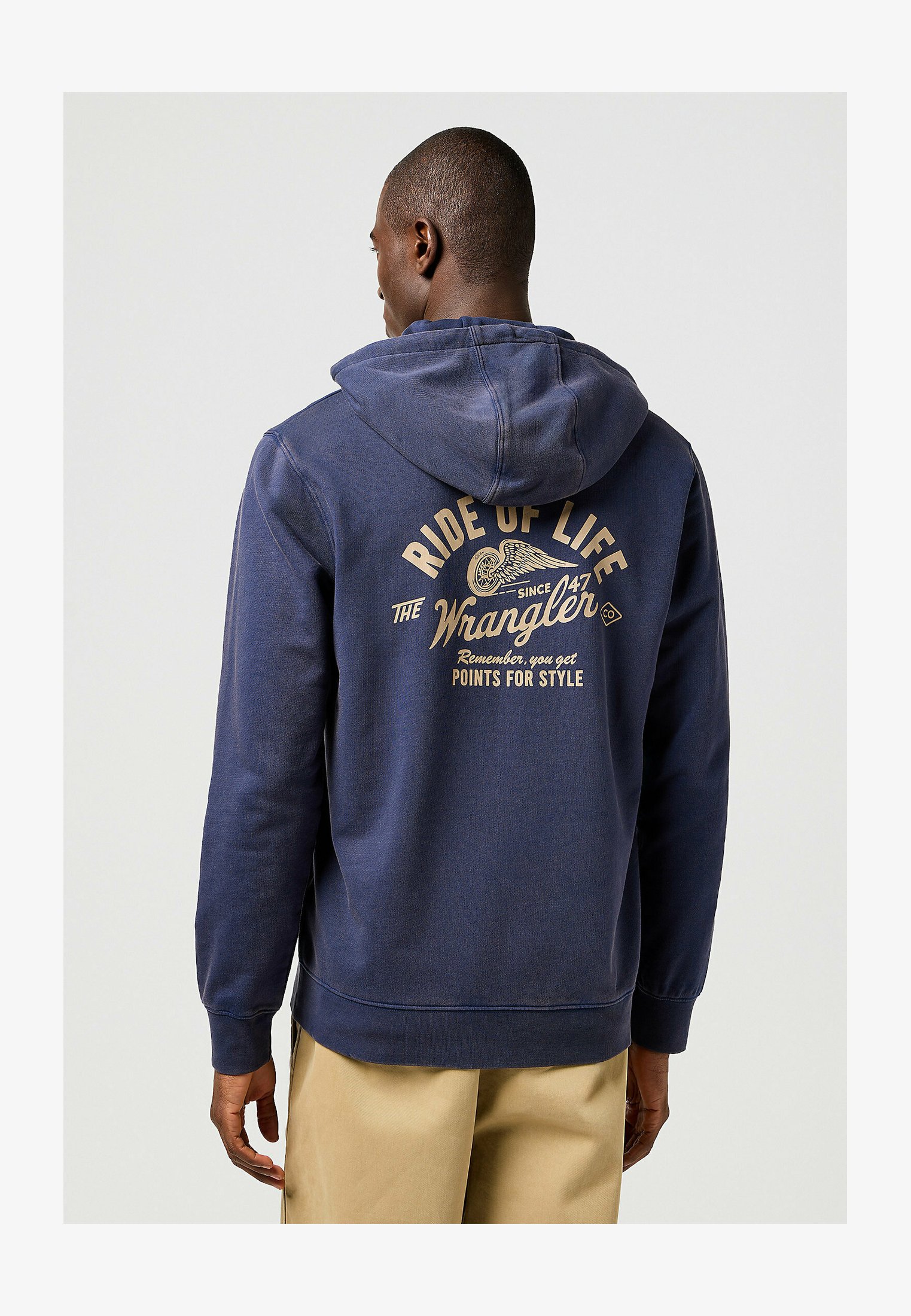 Wrangler Felpa Con Cappuccio Donna Corallo - Logo Oversize Bianco, Morbida Felpa In Pile 70% Cotone