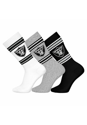 UNISEX 3ER PACK - TEAMS CREW LOGO - Calcetines - las vegas raiders