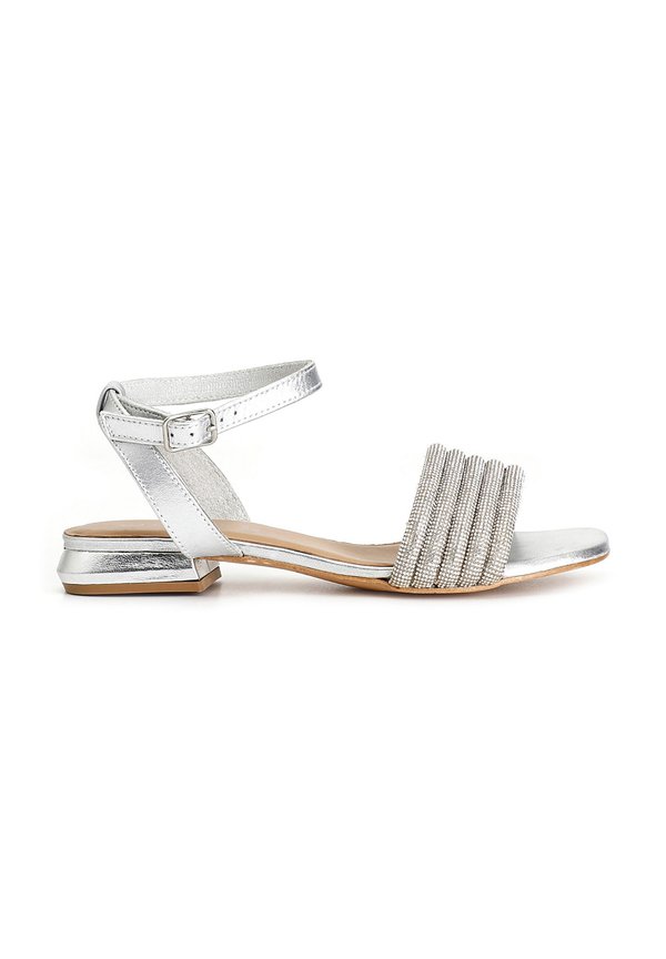 Riemensandalette - silver