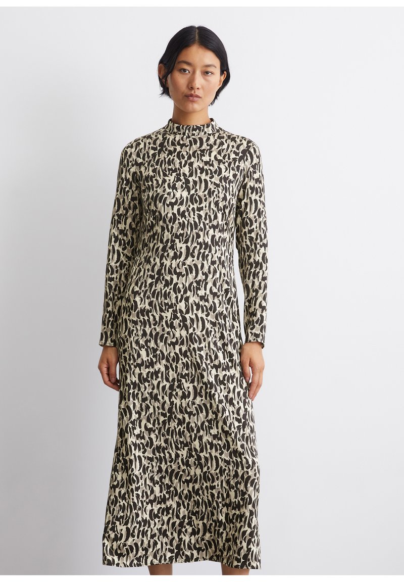 Marc O'Polo LONG SLEEVE, STAND-UP  - Freizeitkleid - multi