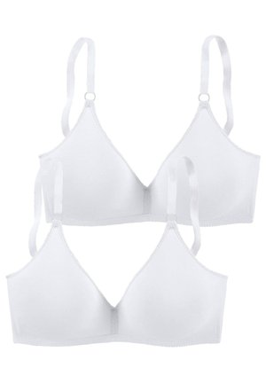 LASCANA 2 PACK - Push-up BH - weiß weiß