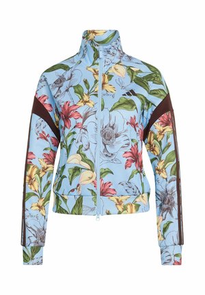 adidas Sportswear, ADIDAS SPORTSWEAR ADIDAS X FARM RIO HOUSE OF TIRO TRACK TOP - Jakna za treniranje - clear sky/shadow brown/multicolor