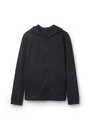 UNISEX  - Mikina na zip - black