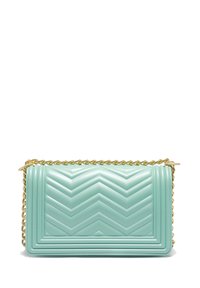 Marc Ellis Borsa a tracolla - teal and gold