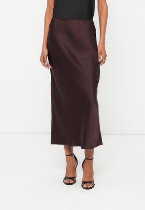AGNETA SKIRT - A-line skirt - fudge