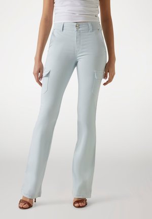 KORI - Pantaloni cargo - himmelblau