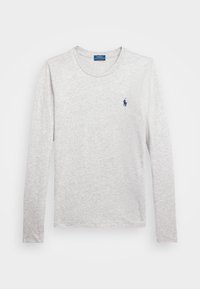 LONG SLEEVE JERSEY CREWNECK TEE - Long sleeved top - cobblestone heather