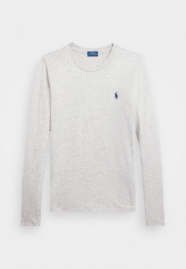 LONG SLEEVE JERSEY CREWNECK TEE - Long sleeved top - cobblestone heather3