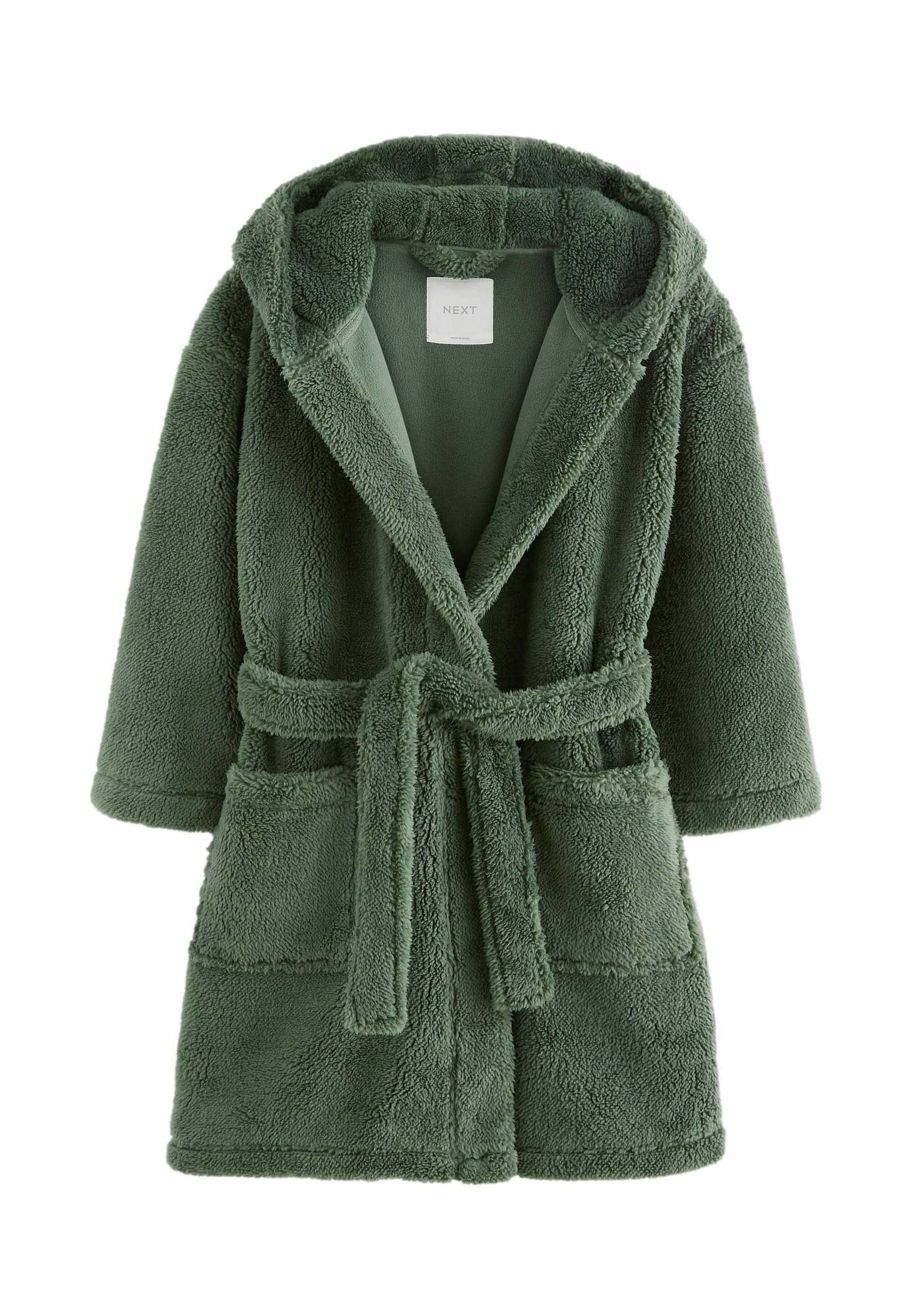 Next REGULAR FIT - Dressing gown - sage green/green - Zalando