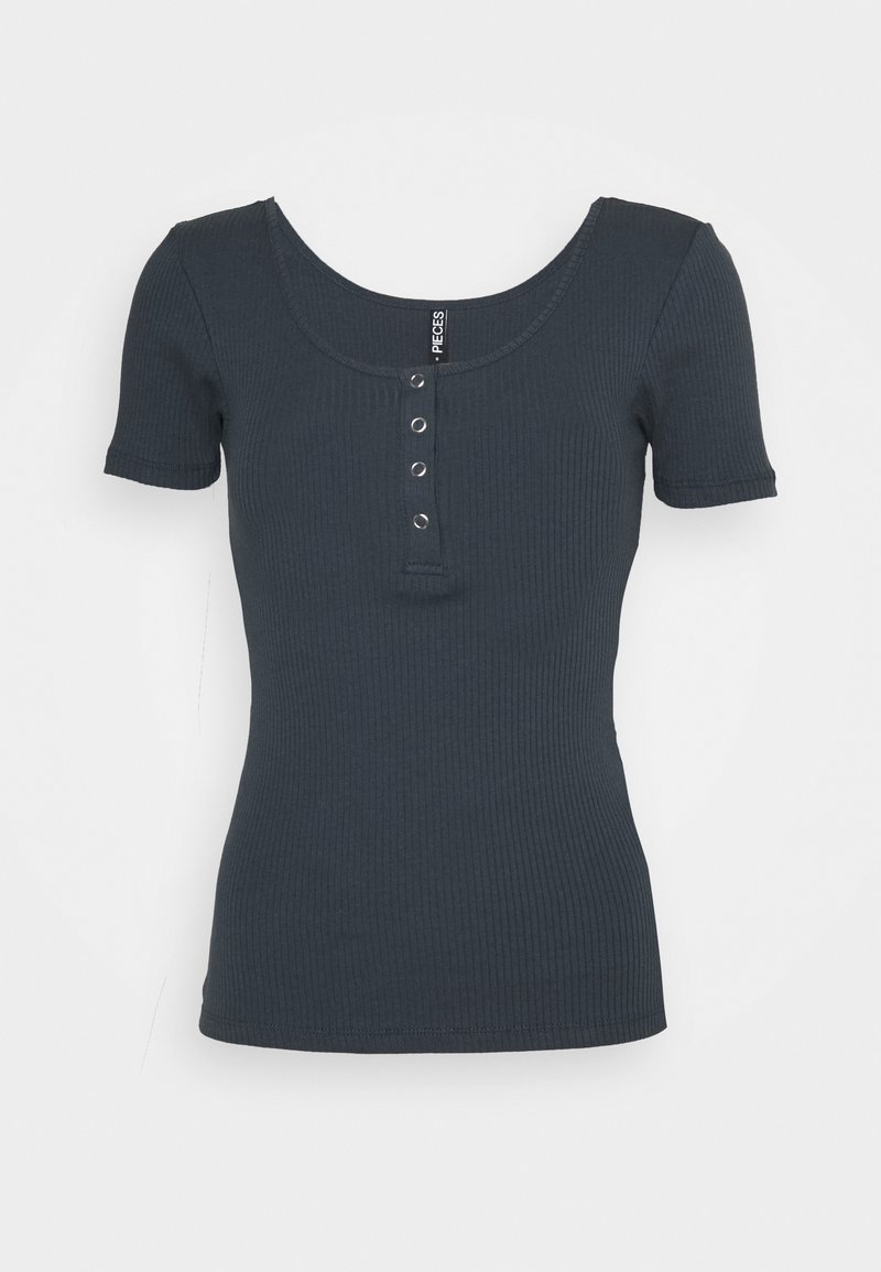 Damen T-Shirts | Pieces PCKITTE T-Shirt basic ombre blue/dunkelblau - JL97484 Damen T-Shirts | Pieces PCKITTE T-Shirt basic ombre blue/dunkelblau - JL97484