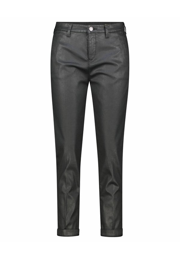 TURN UP STRAIGHT FIT - Chino - schwarz