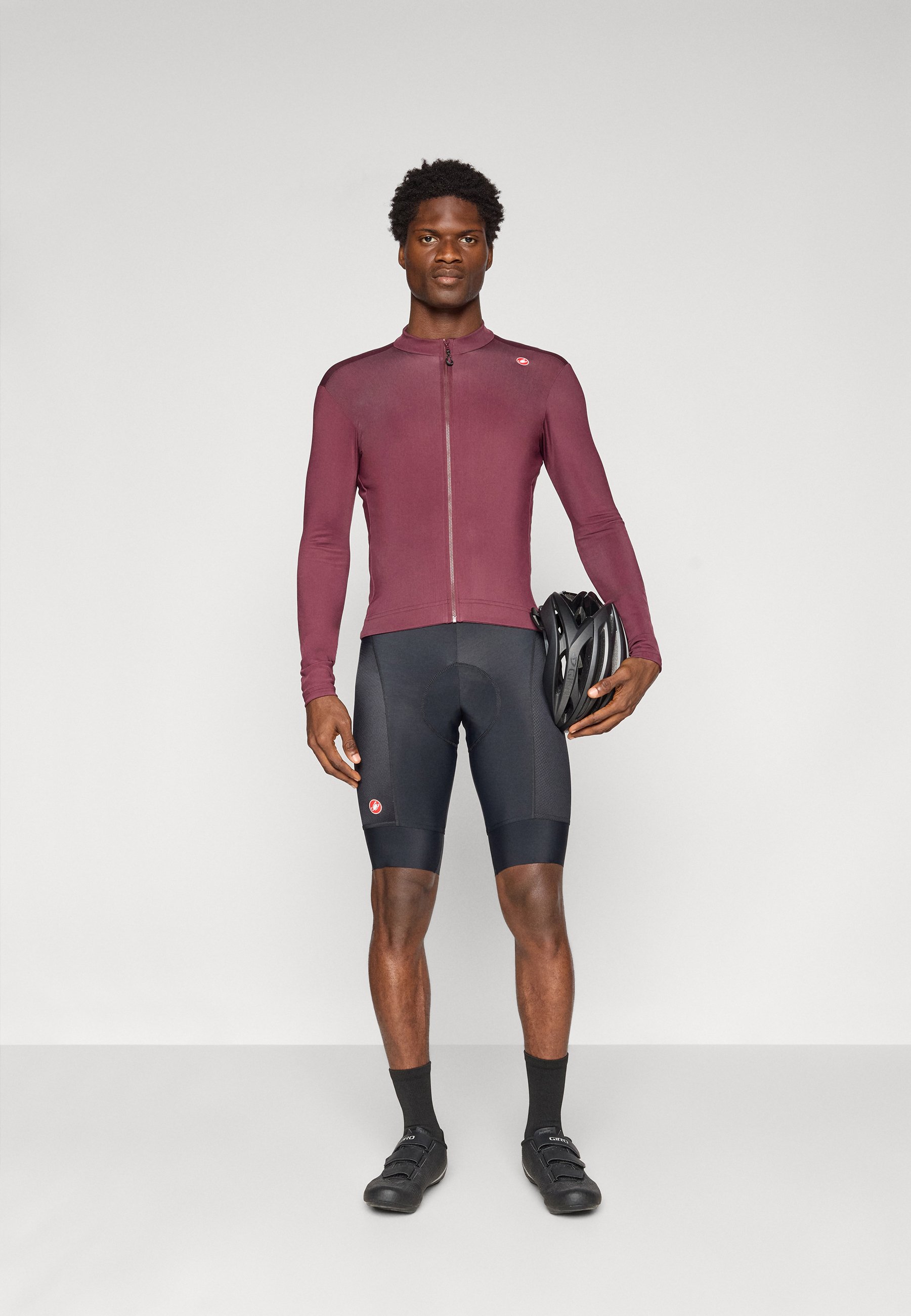 Castelli ESPRESSO THERMAL - Cycling Jersey - deep bordeaux