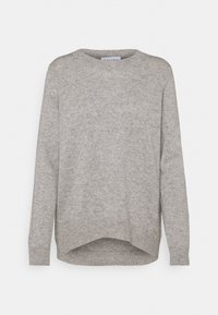 STRAIGHT O NECK SWEATER - Svetr - light grey