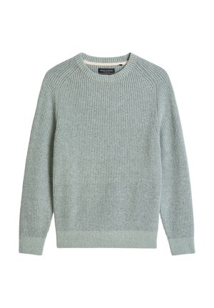 Marc O'Polo, KNIT PULLOVERS LONGSLEEVE, FLUFFY YARN - Pullover - faded mint