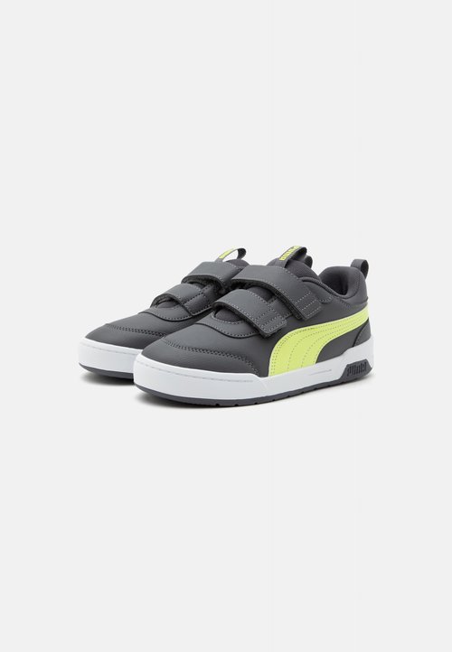 PUMA MULTIFLEX 2 UNISEX - Trainers - moody gray/light lime — foto 2