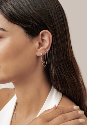 Hey Happiness, DAISY TRIPLE STUD - Ohrringe - silver-coloured