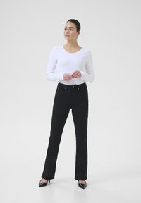 Kaffe Bootcut jeans - black deep